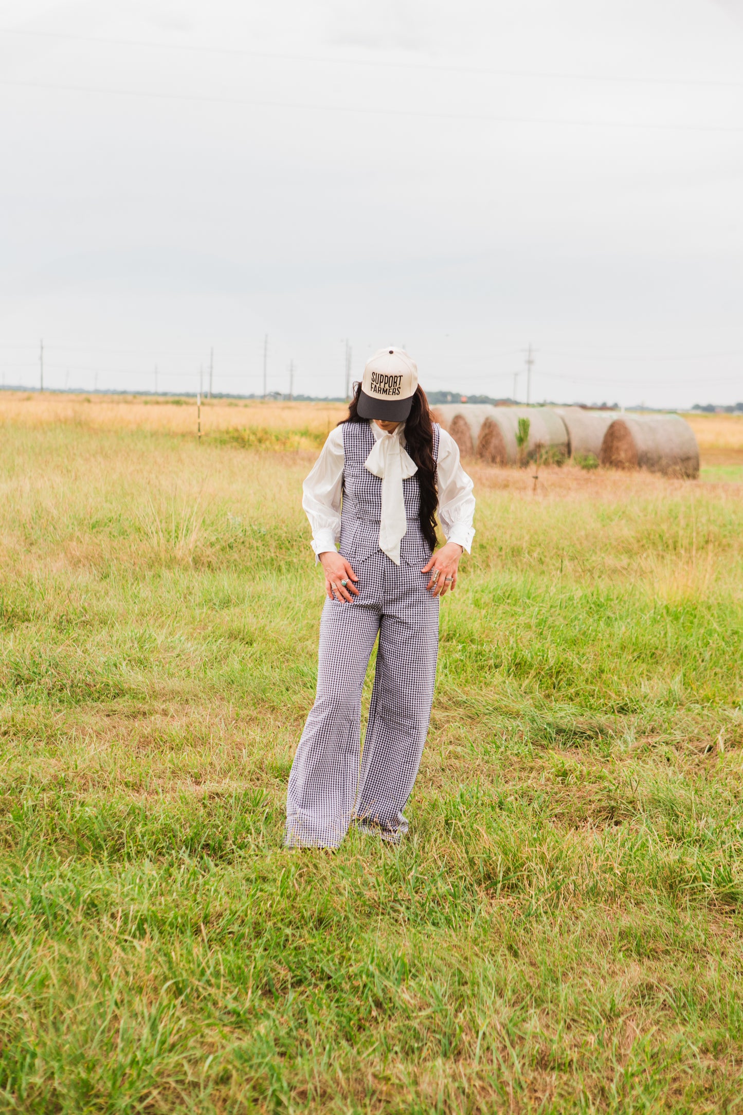 The Georgina Gingham Pant Set