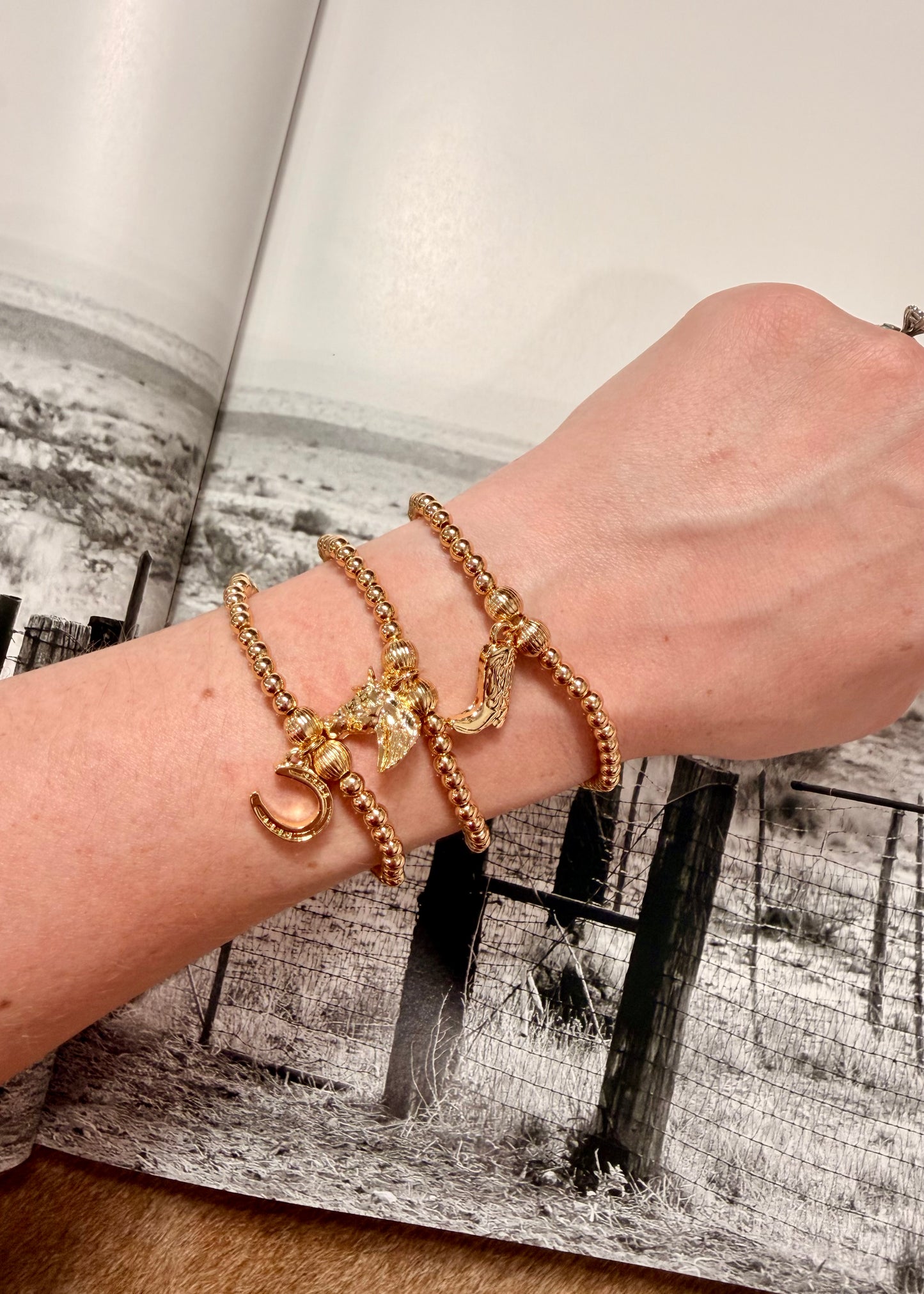 The Olivia Set in Gold
