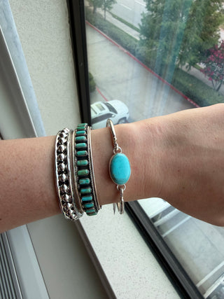 The Moonlit Silver Cuff