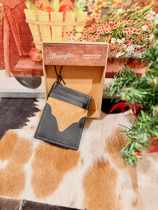 Wrangler Two Tone Bootstitch Wallet