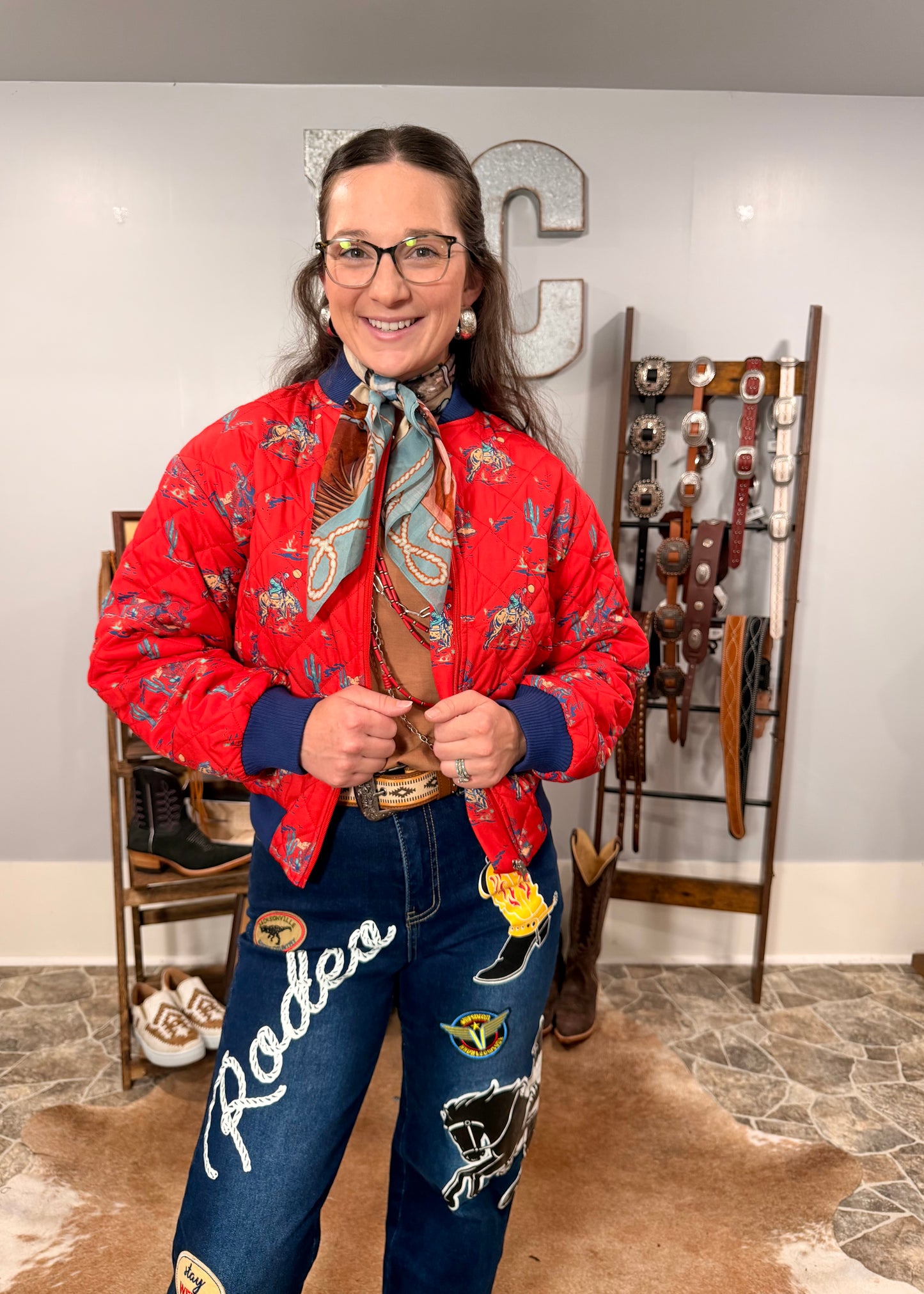 The Southern Cowboy Bomber Jacket