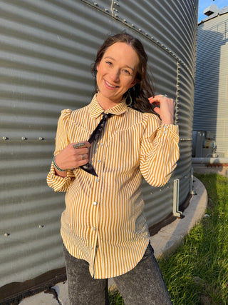 The June Pearl Snap Top