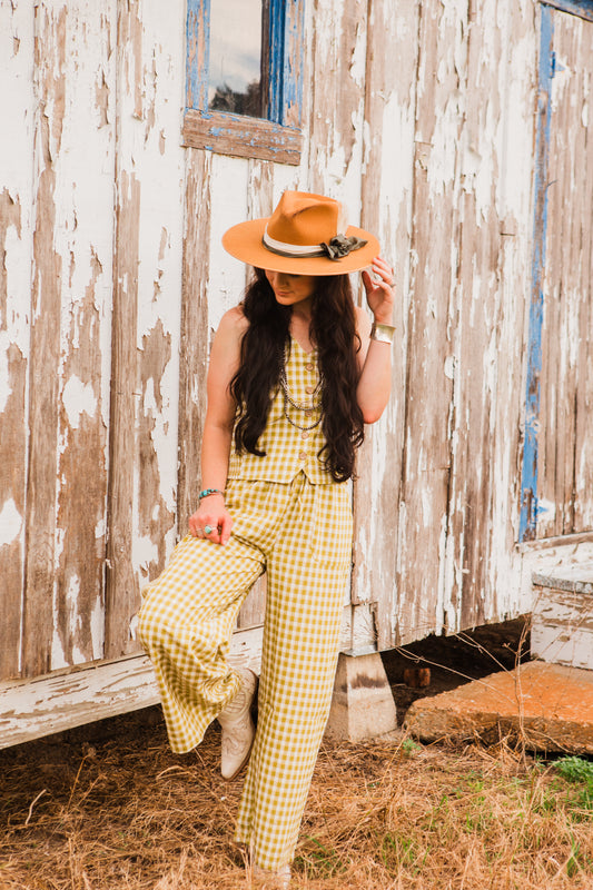 The Tanya Gingham Pants