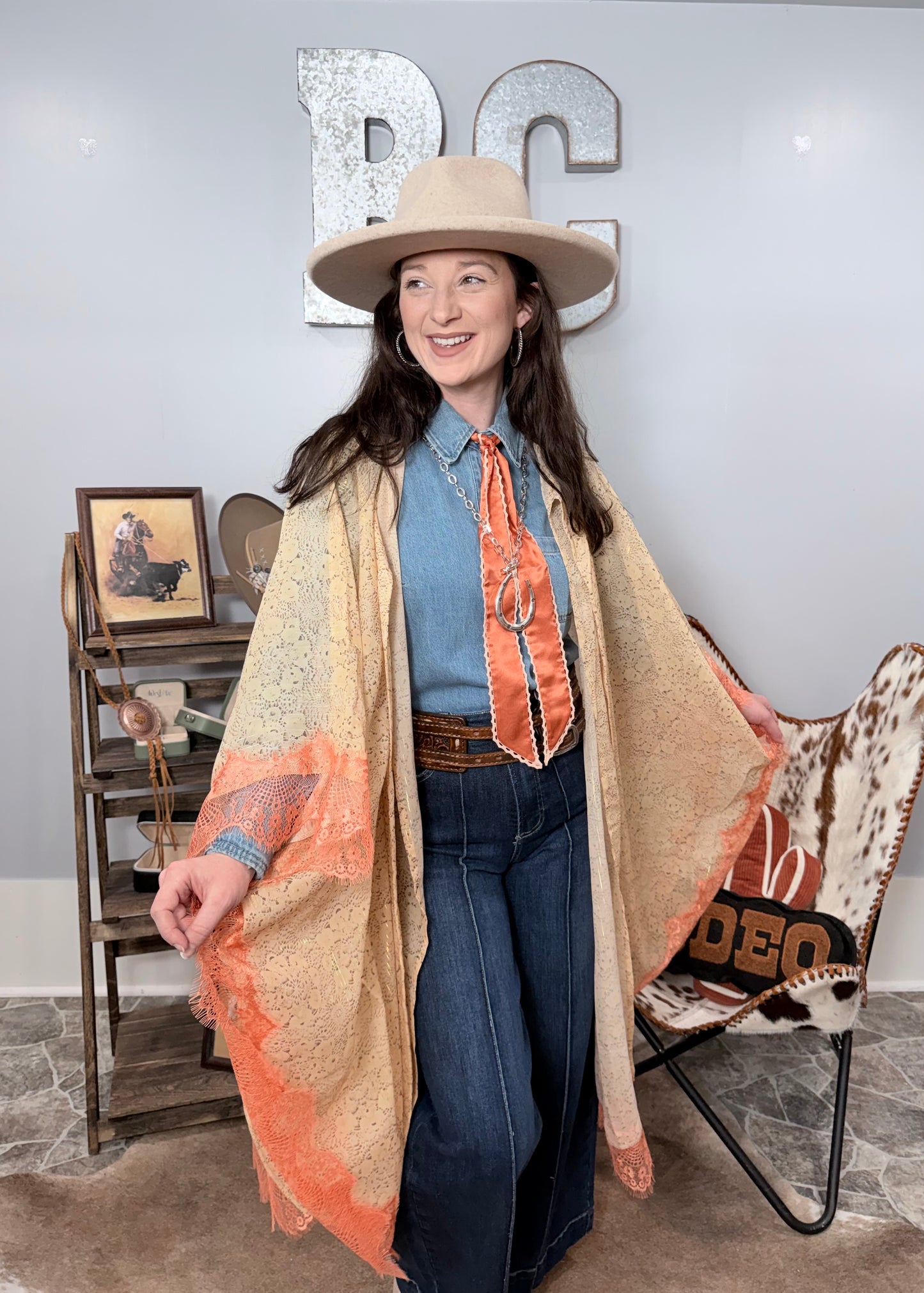 The Opal Kimono Cape