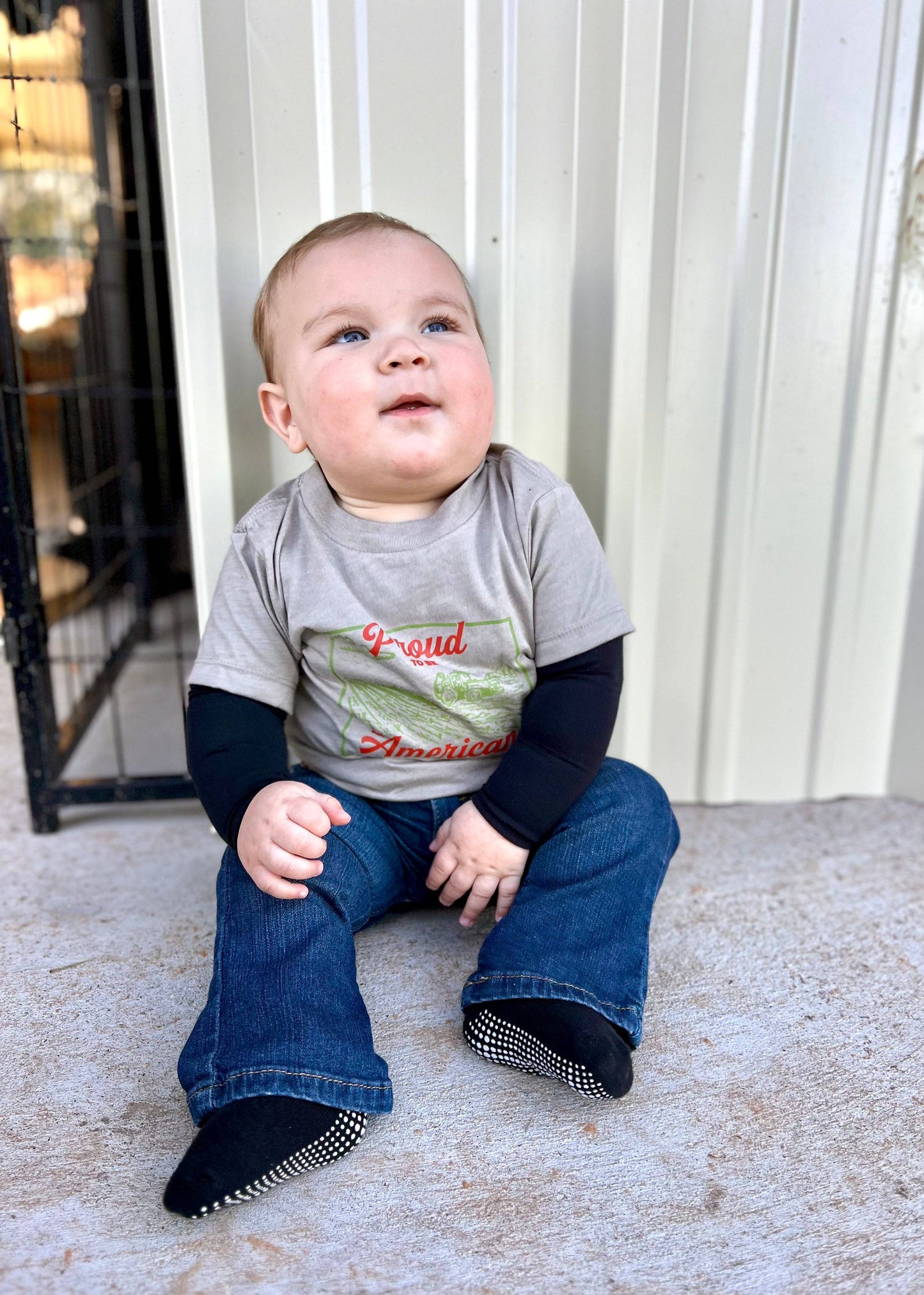 Proud American Farmer- Youth tee