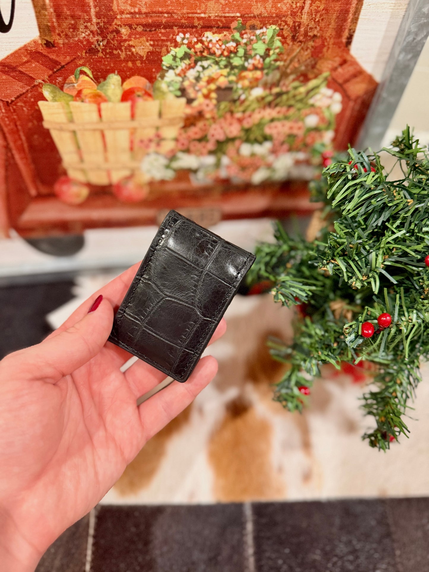 Stetson Money Clip- Black