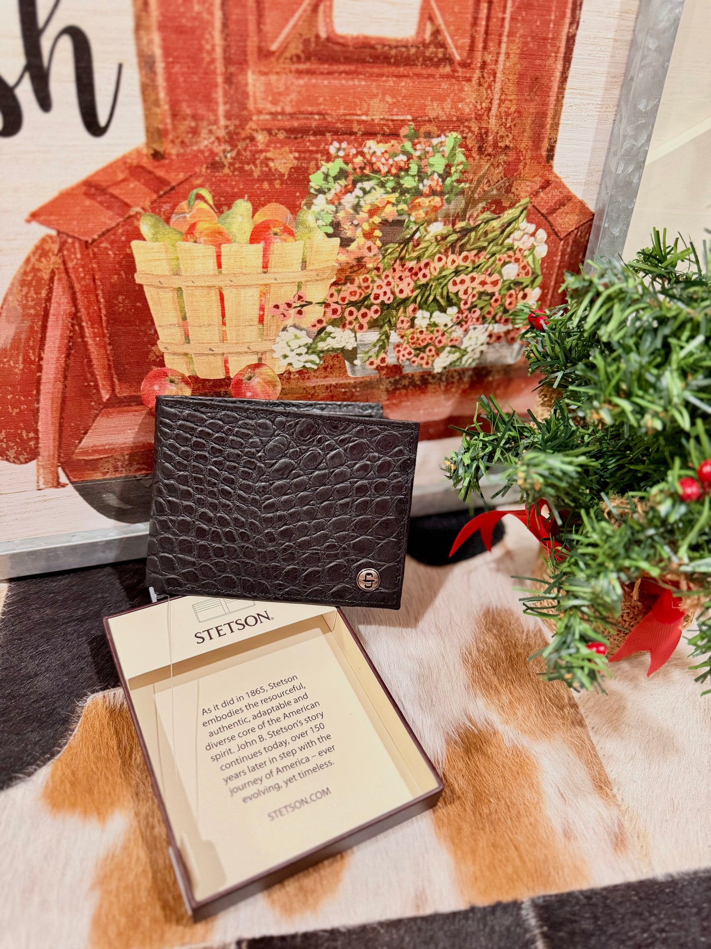 Stetson Bifold- Black