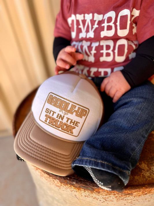 Saddle Up- Youth Trucker Hat