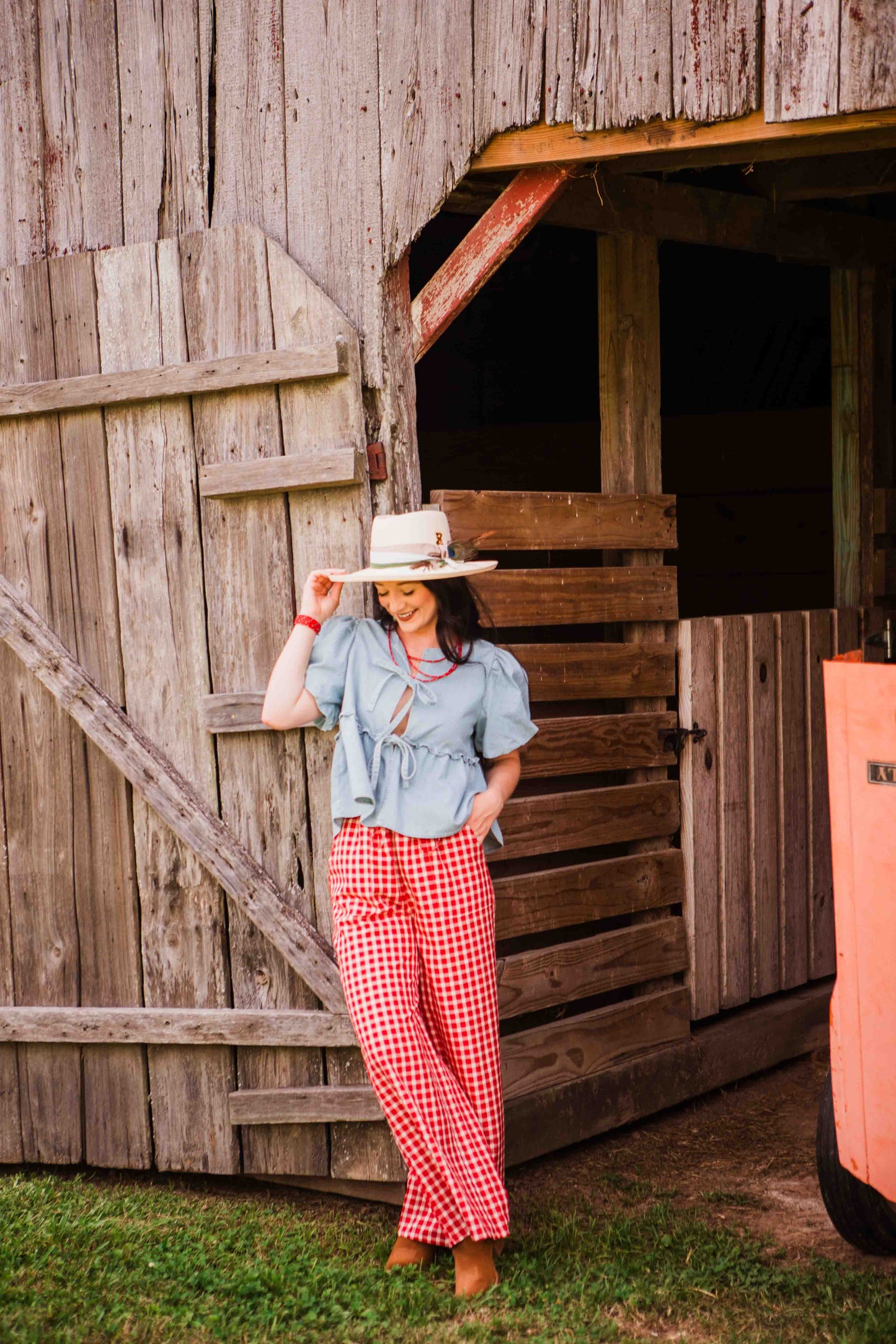 The Meade Checkered Pants