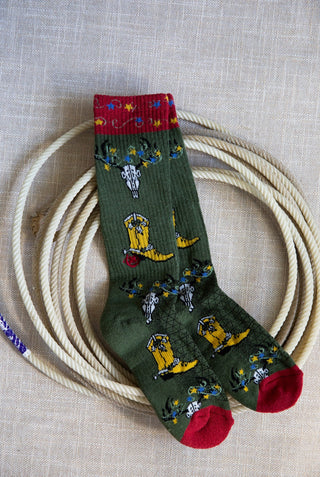 Get a Little Western Performance Socks
