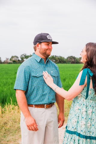 The Miles Short Sleeve Snap