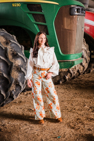 Roped in Romance Wide Leg Pants