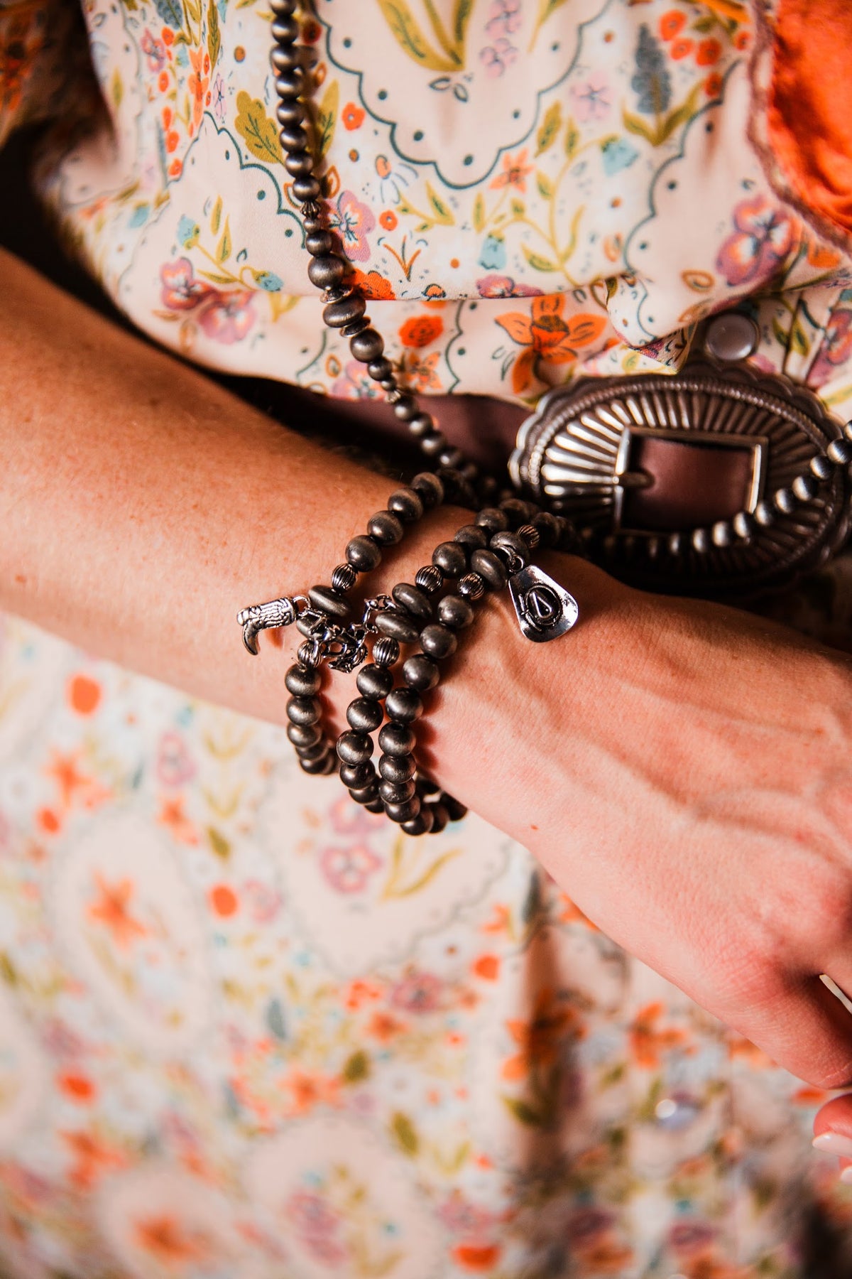 The Tisha Set in Navajo Pearl