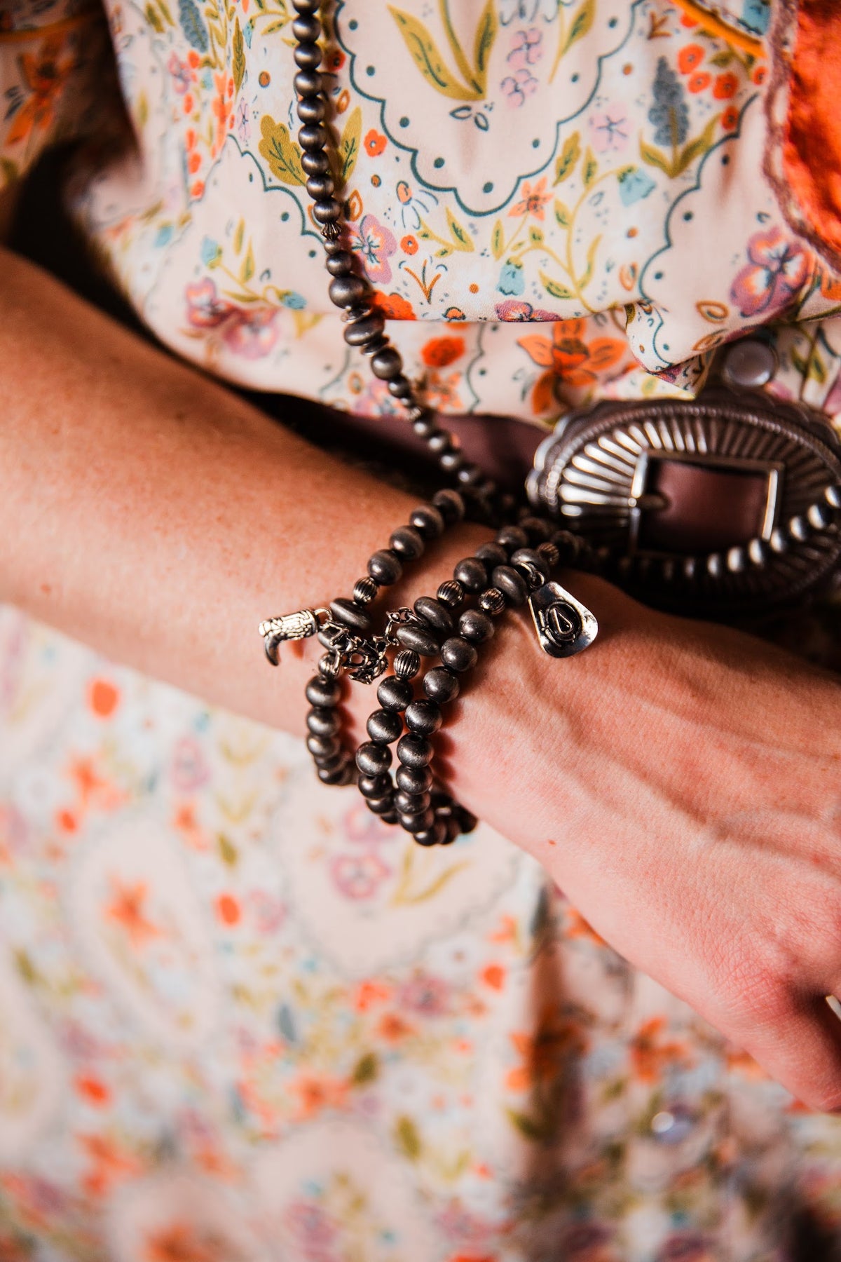 The Tisha Set in Navajo Pearl