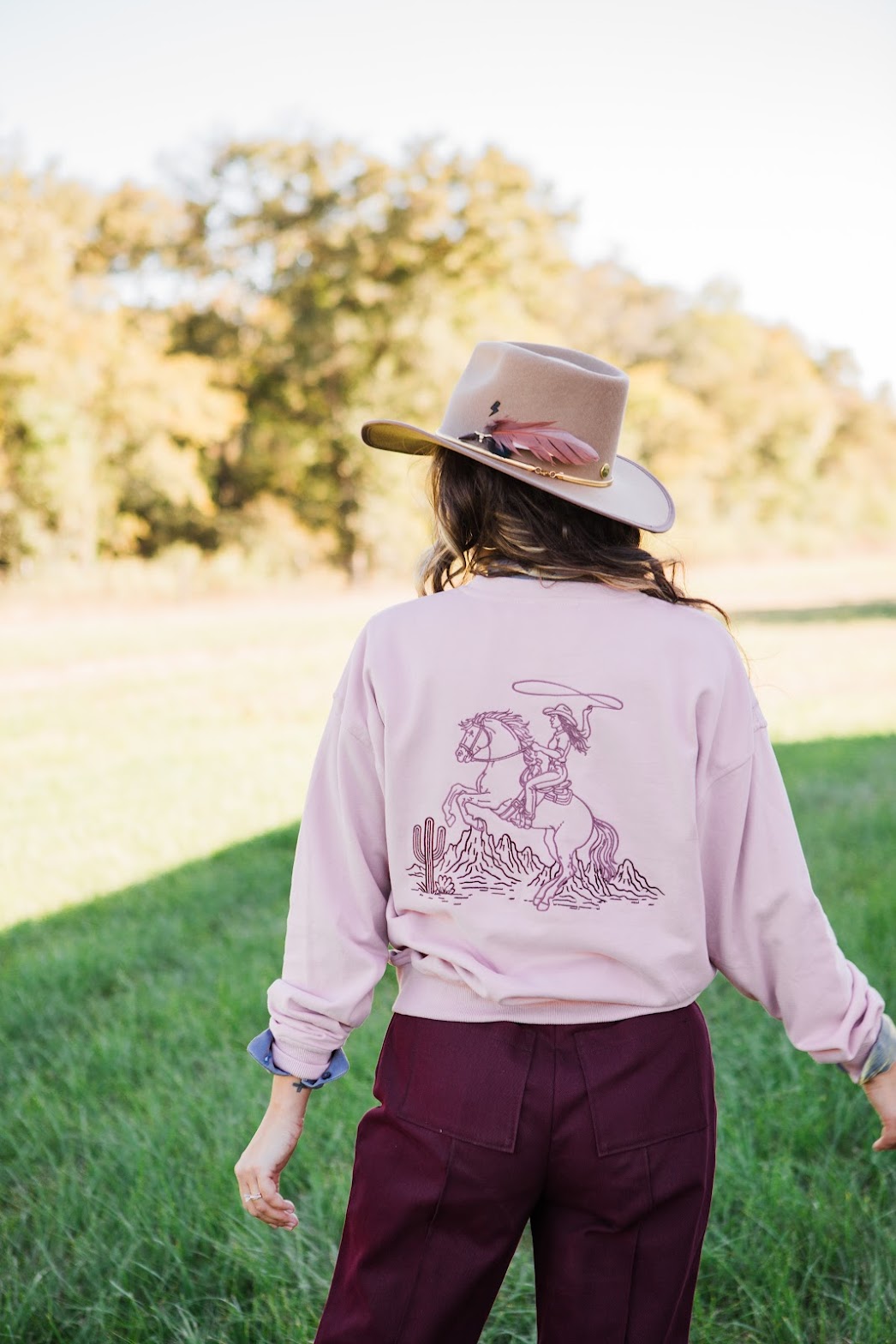 The Western Motive Sweatshirt