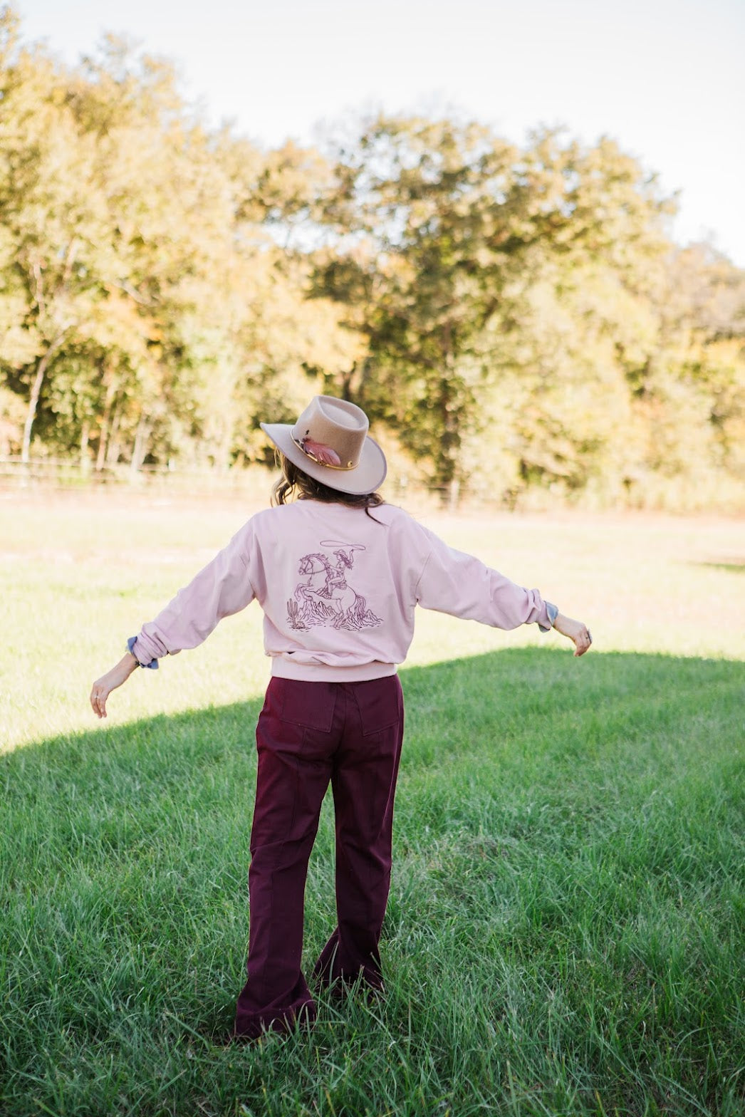 The Western Motive Sweatshirt