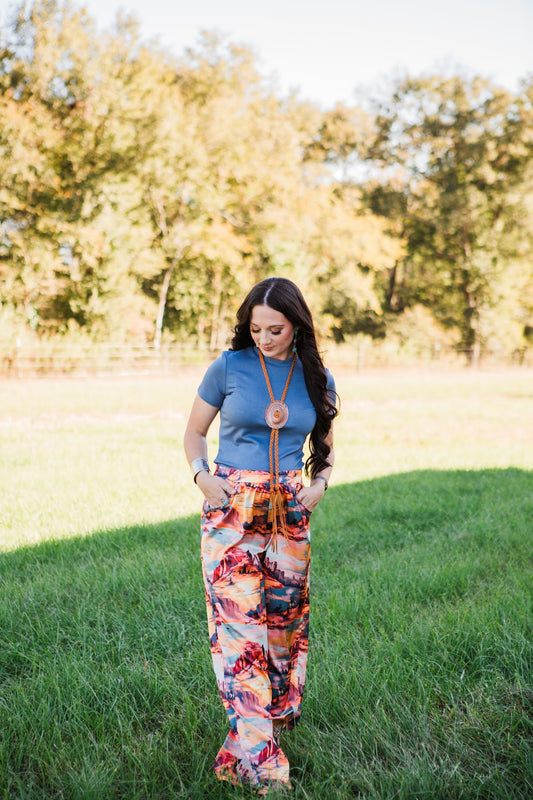 Basic Denim Snug Tee
