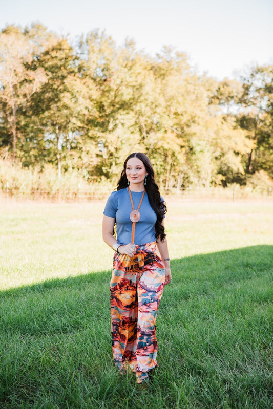 Basic Snug Tee *Denim*