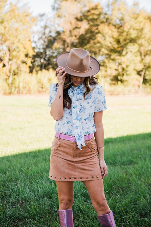 The Knox Studded Skirt