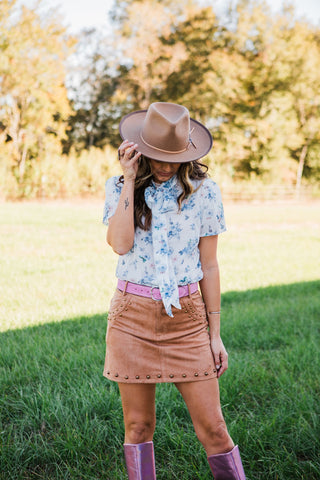 The Knox Studded Skirt