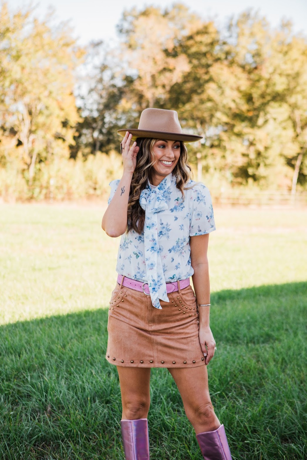 The Knox Studded Skirt