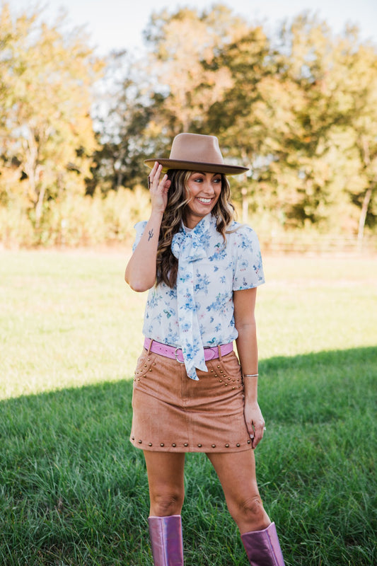 The Knox Studded Skirt