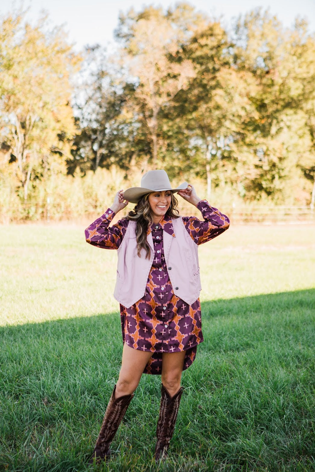 The Whiskey Creek Vest *Blush*