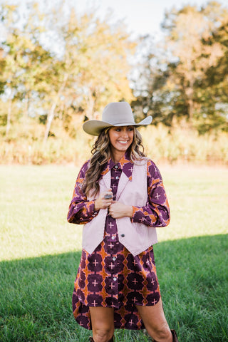 The Dakota Set - Magenta Geo | Allie Falcon