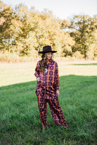 The Dakota Set - Magenta Geo | Allie Falcon
