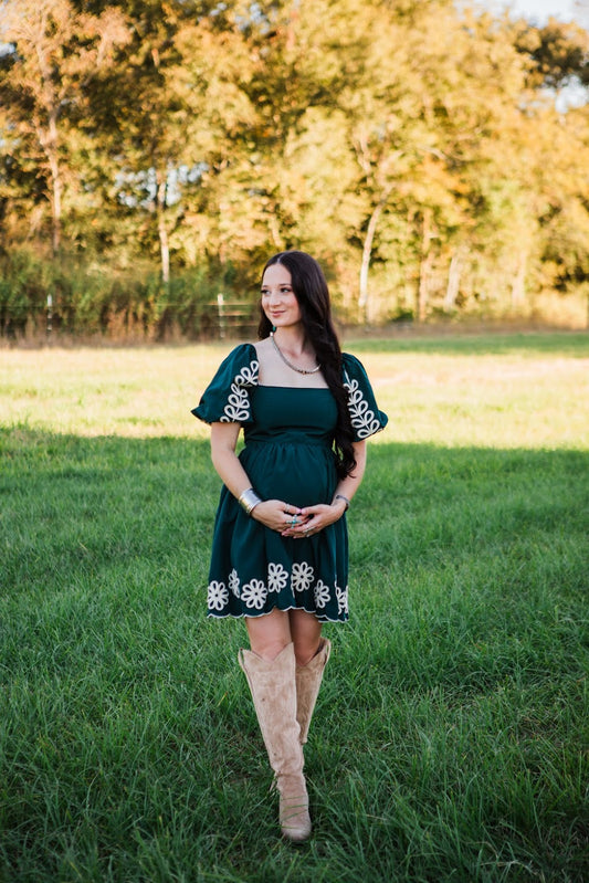 The Ash Puff Sleeve Dress