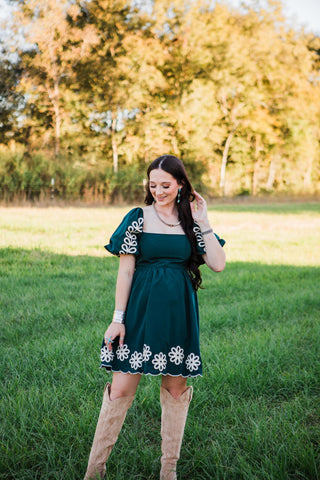 The Ash Puff Sleeve Mini Dress