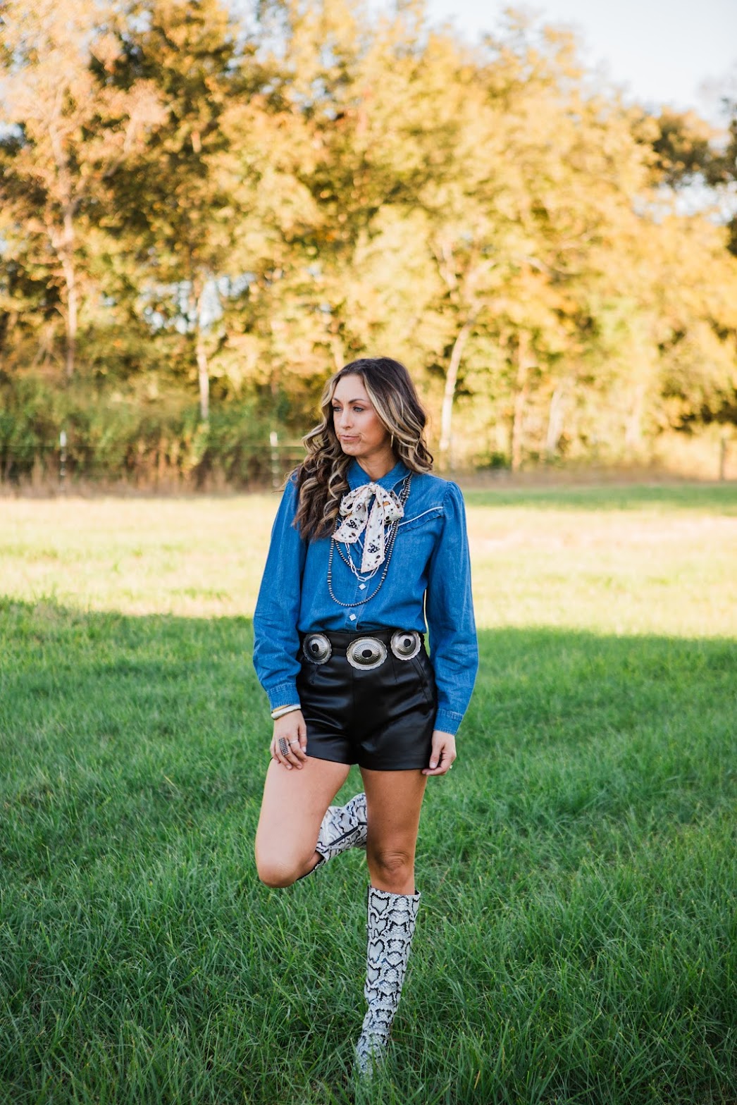 Rowdy Ruffles Pearl Snap