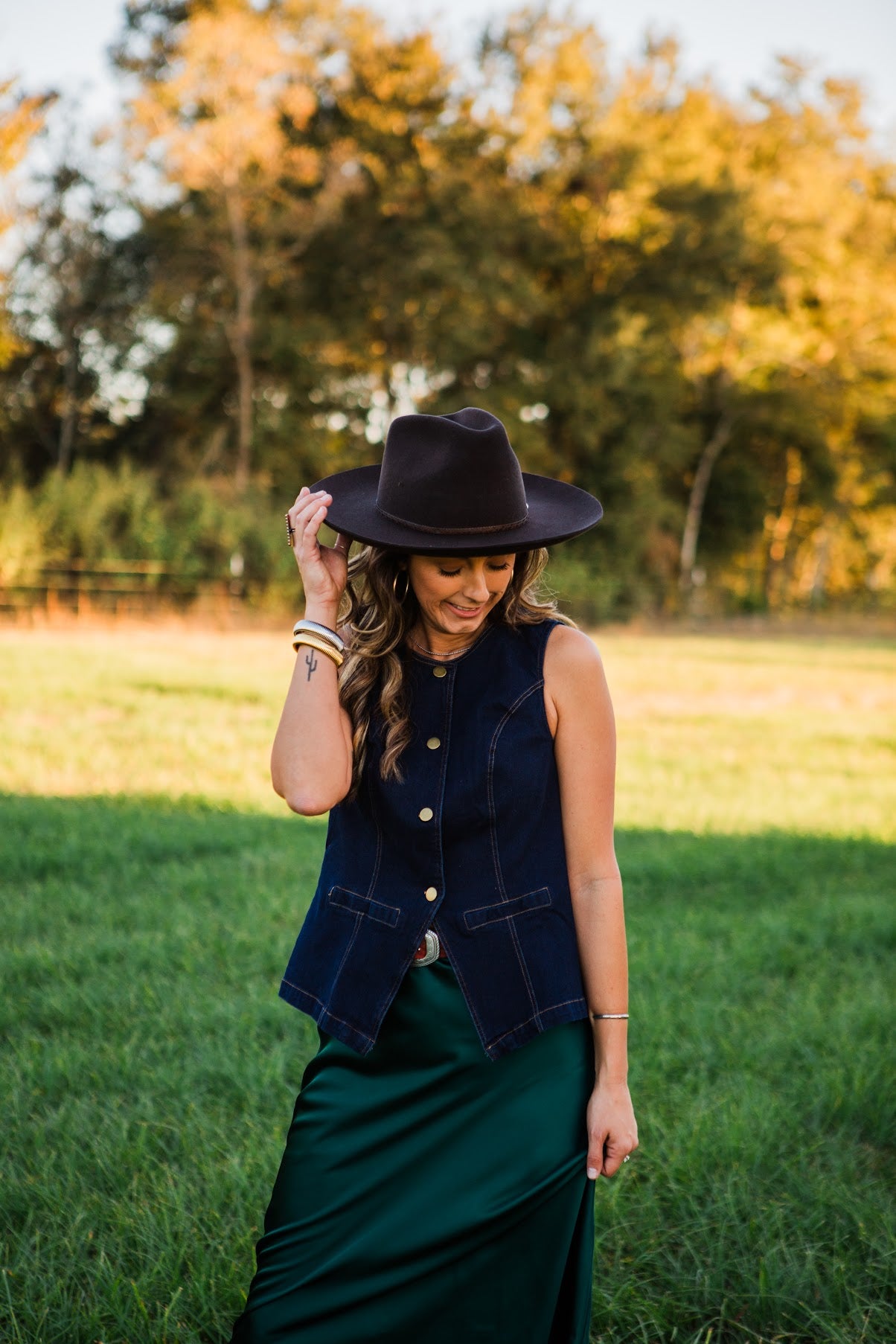 The Gus Denim Vest