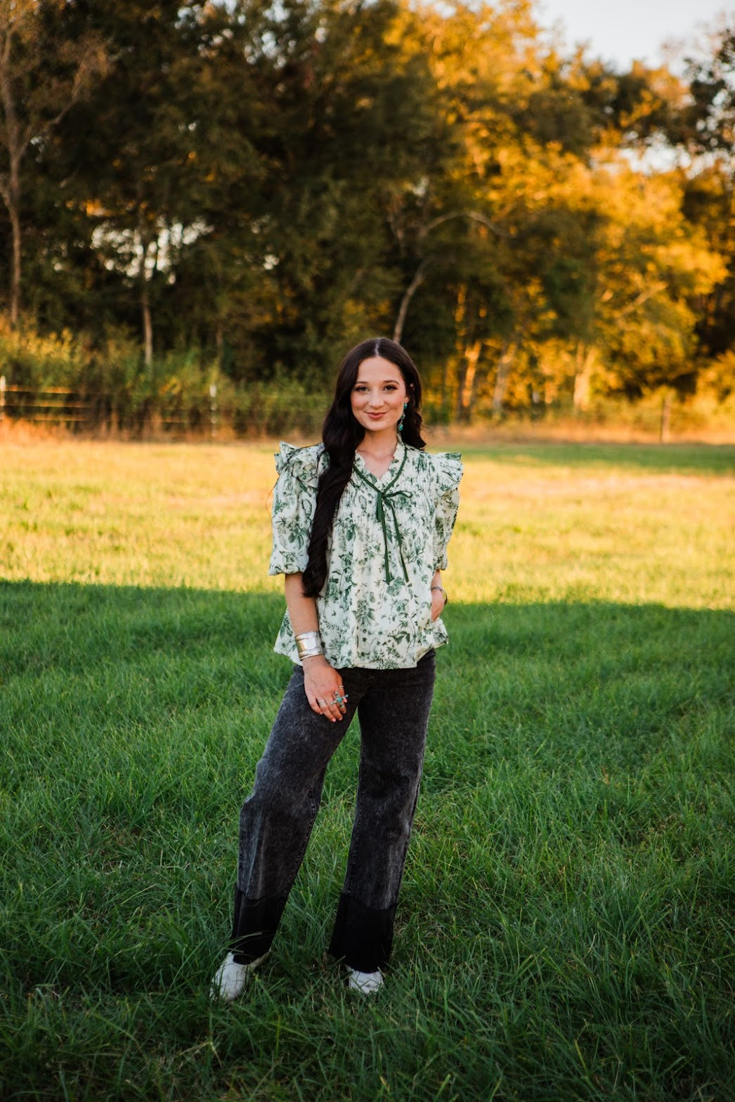 The Honey Black Stone Jean