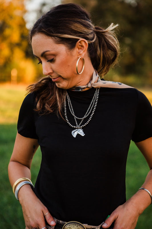 The Horse Head Pendant