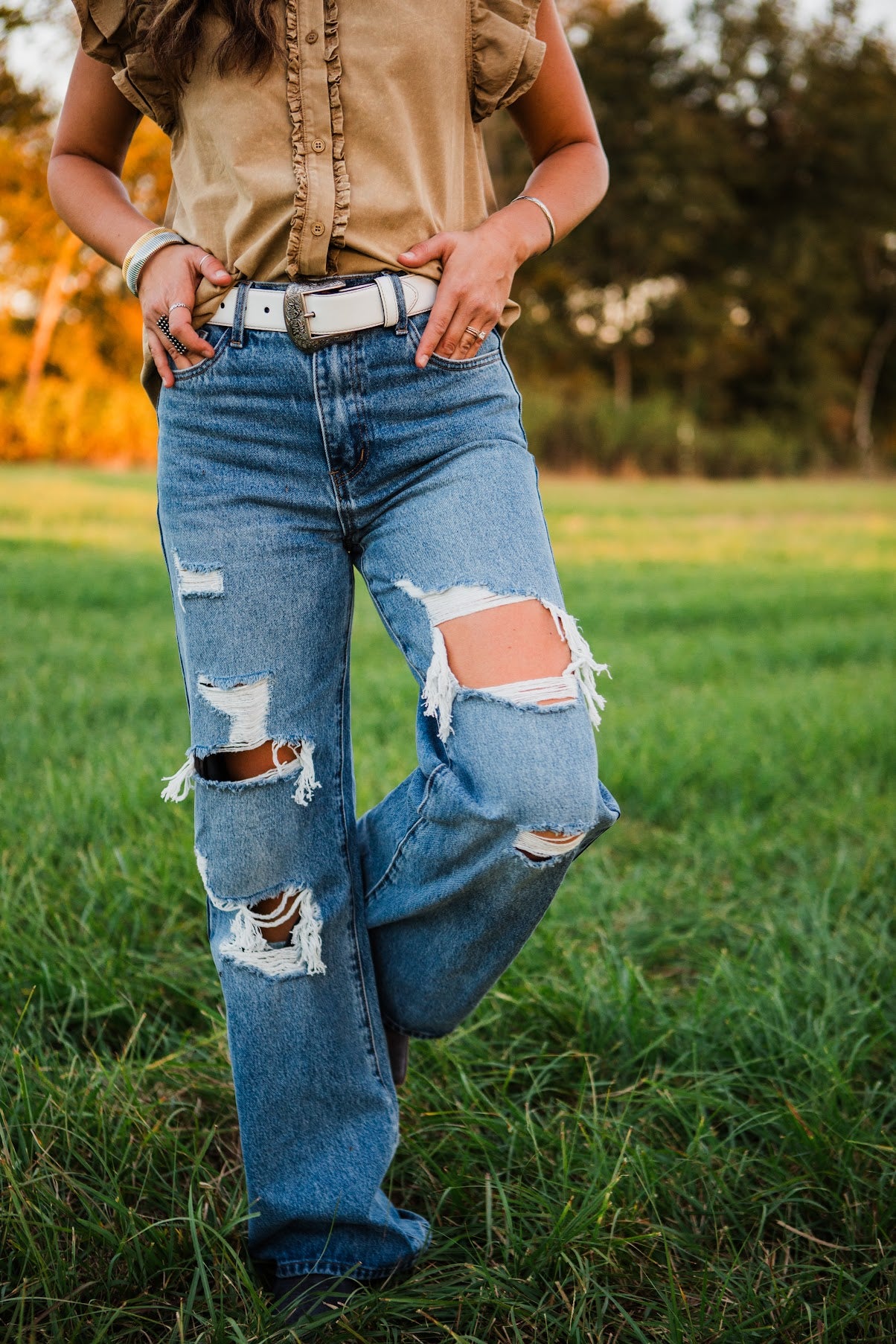 The Roper Jean - High-Rise Wide Jeans