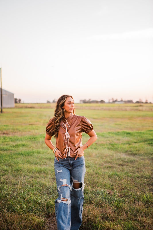 The Calhoun Top *Latte*