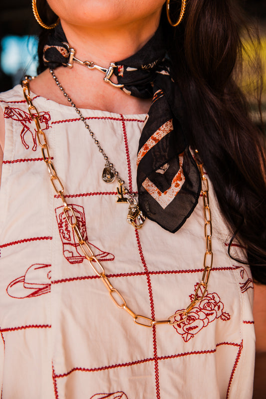 32" Multi-way Gold Chain