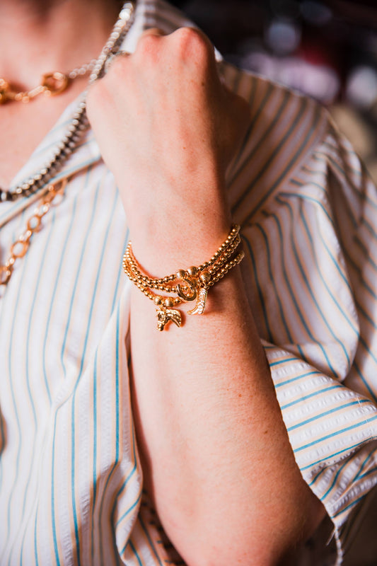 The Olivia Set in Gold