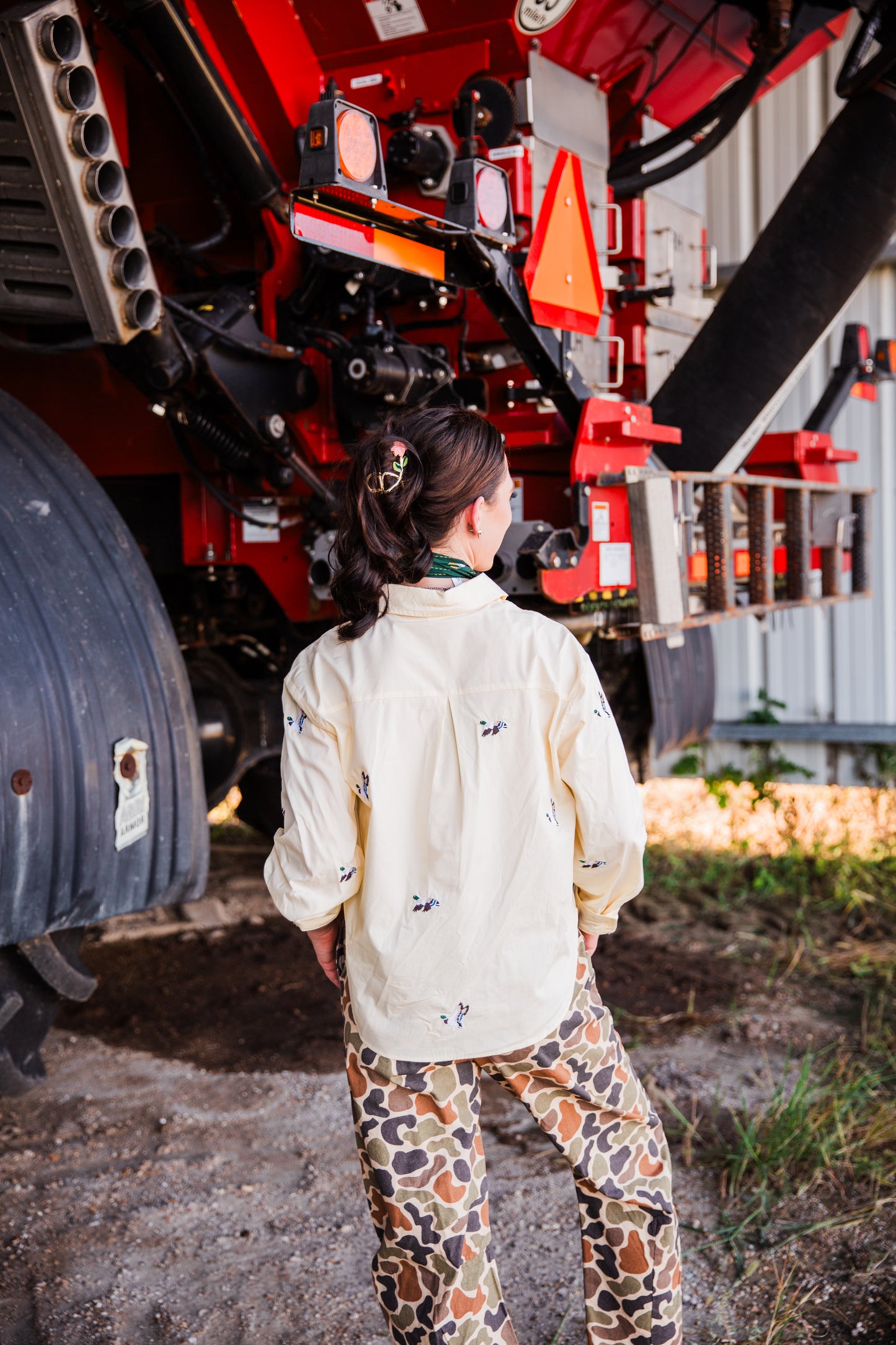 Flyway Button Up Top