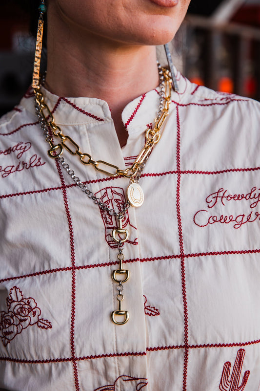 The Linda Bit Charm Necklace