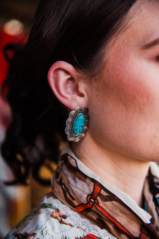 Silas Flower Earring