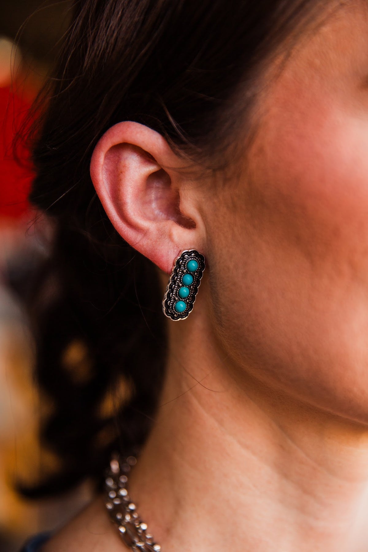 The Monica Stone Earring