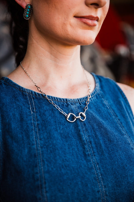 The Ellie Snaffle Bit Necklace