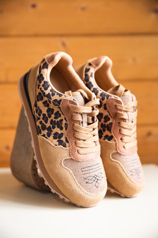 Leopard Print Jogger Tennis