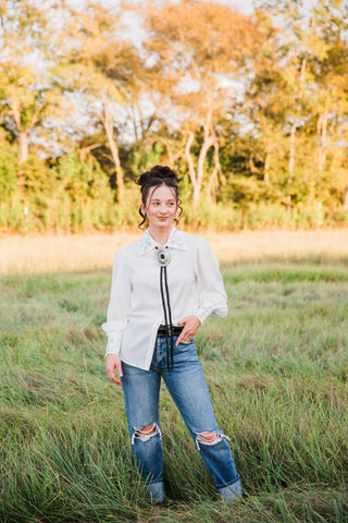 Wild Rein Bucking Horse Blouse