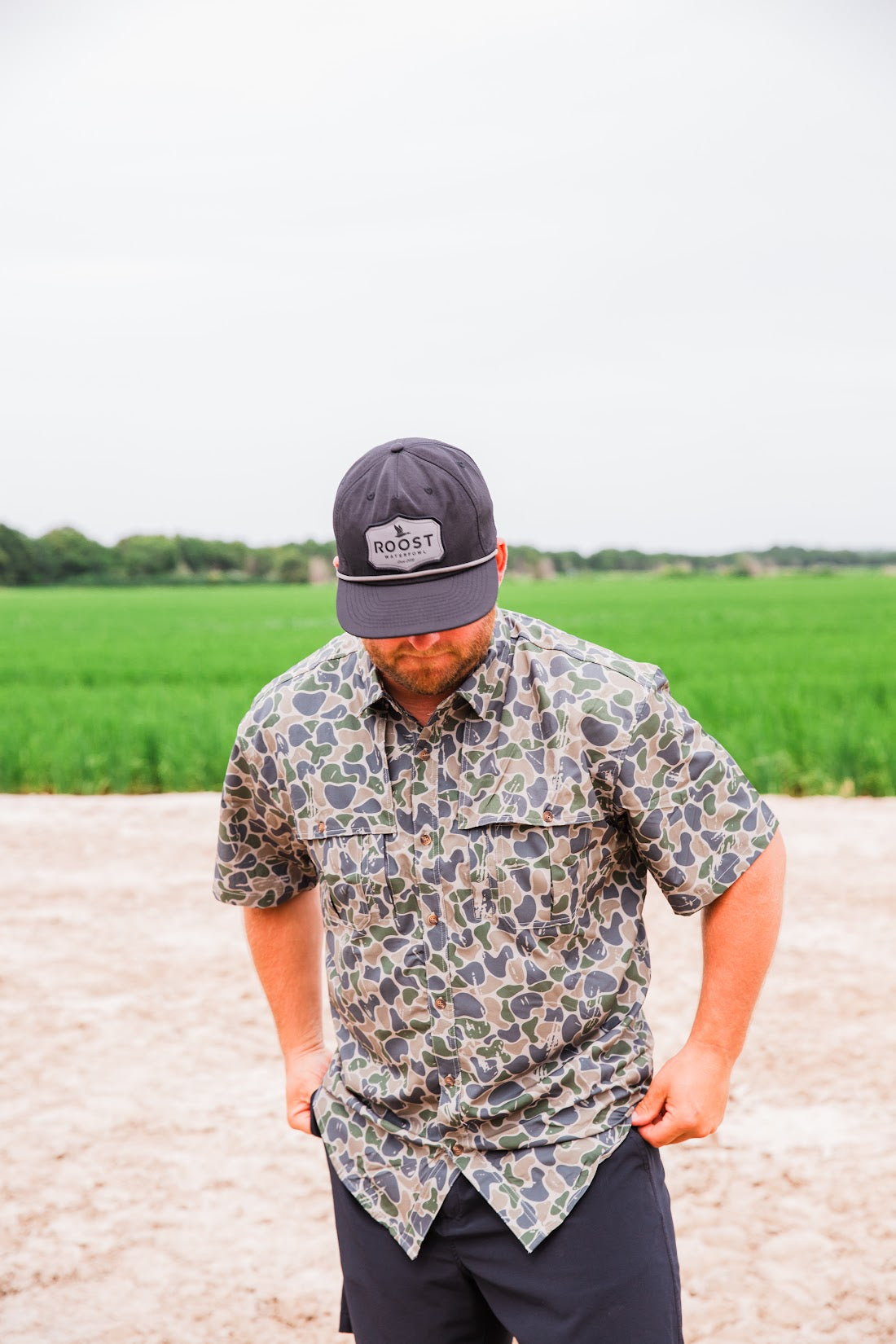Backwoods Camo Buttondown