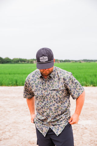 Backwoods Camo Buttondown