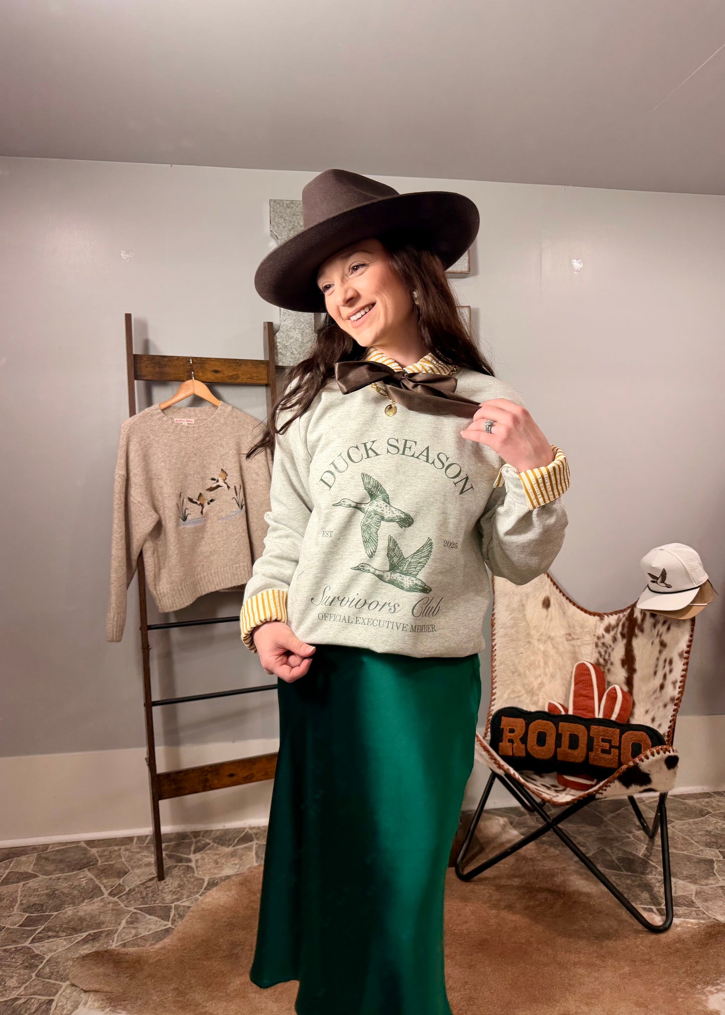 Duck Season Survivor Club Sweatshirt