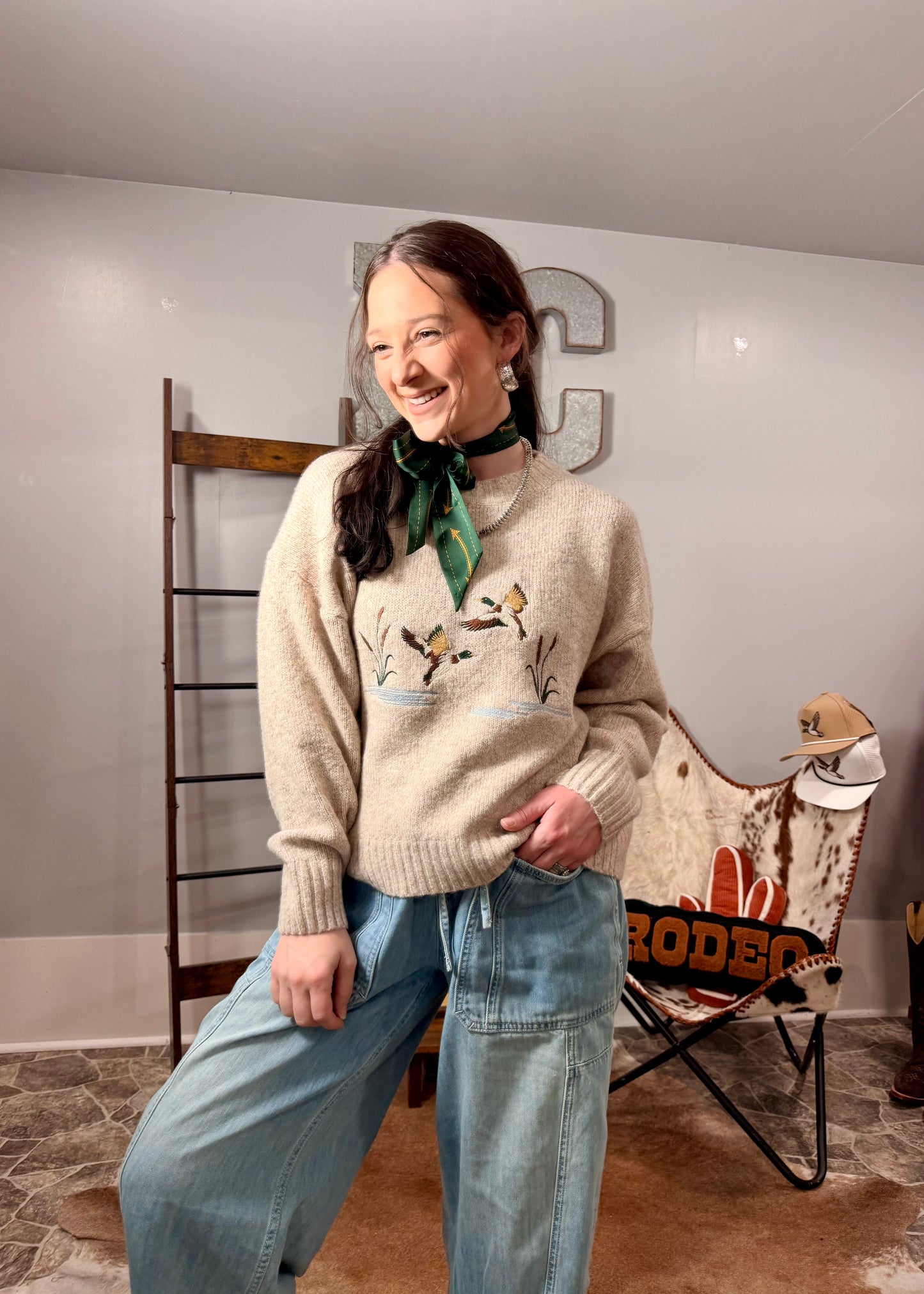 Still Fly Sweater in Oatmeal